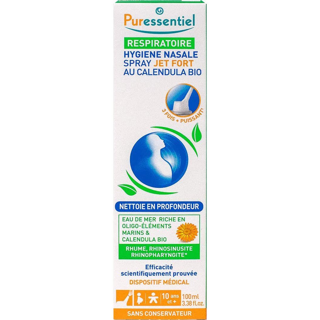 Puressentiel Jet Fort Spray Hygiénisant Nasal 100ml