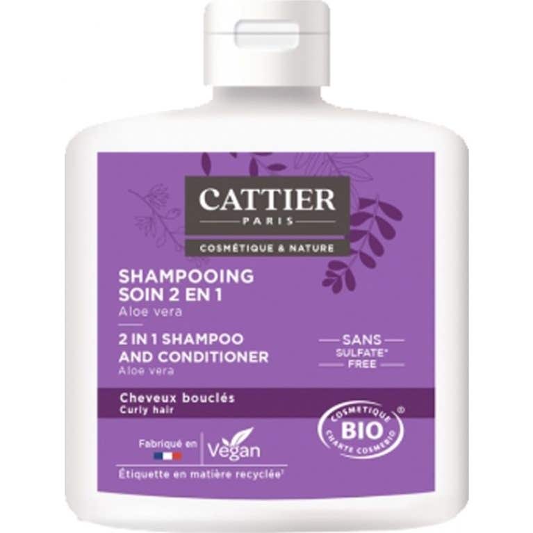 Cattier Champú Cuidados 2 en 1 Pelo Rizado 250 ml