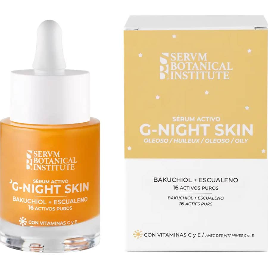 Servm Botanical Institute Active Serum G-Night Skin Oily 30ml