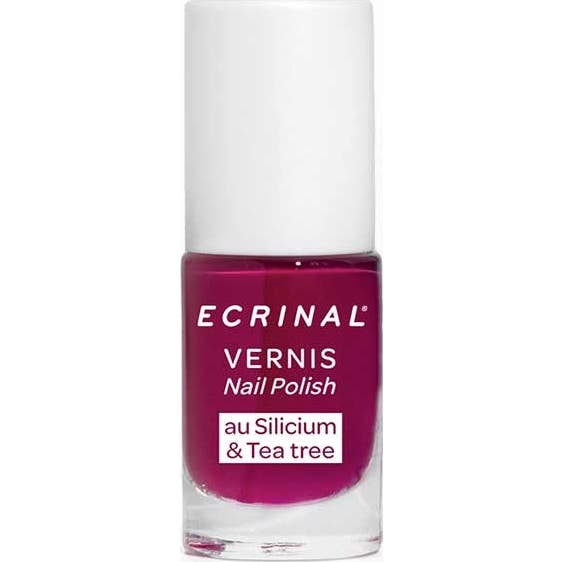 Ecrinal Esmalte de Uñas Silicio + Árbol Del Té Ciruela 5 ml