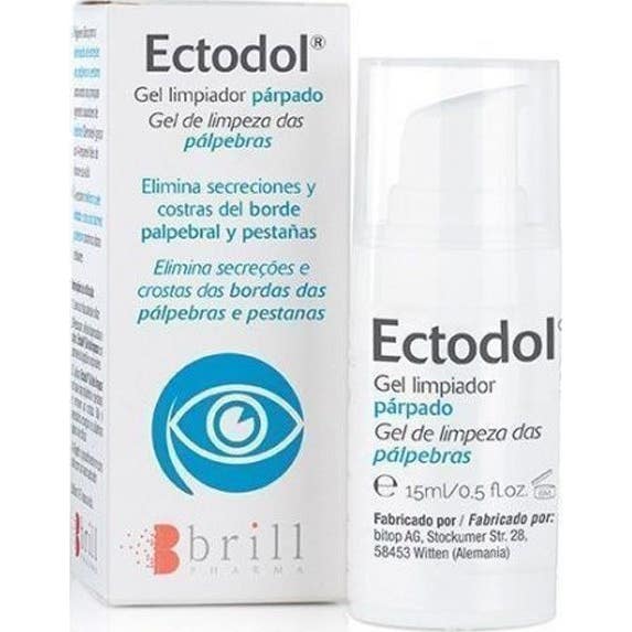 Ectodol Gel Limpiador Párpados 15ml