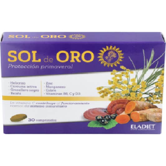 Eladiet Oro 3 X Sol De 30 Comprimidos - Imagen 3