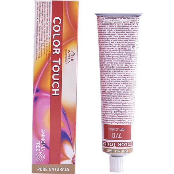 Wella Tinte Color Touch 7/0 Rubio Intenso Medio 60 ml