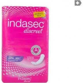 Indasec® Discreet Extra Pérdidas Leves 30Uds