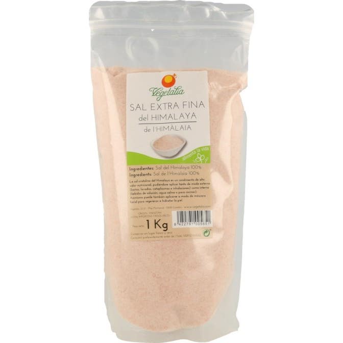 Vegetalia Sal del Himalaya Extra Fina 1kg