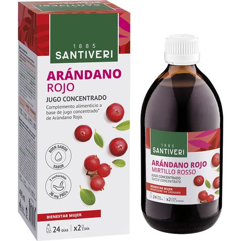 Santiveri Rojo Arándano Concentrado 490Ml