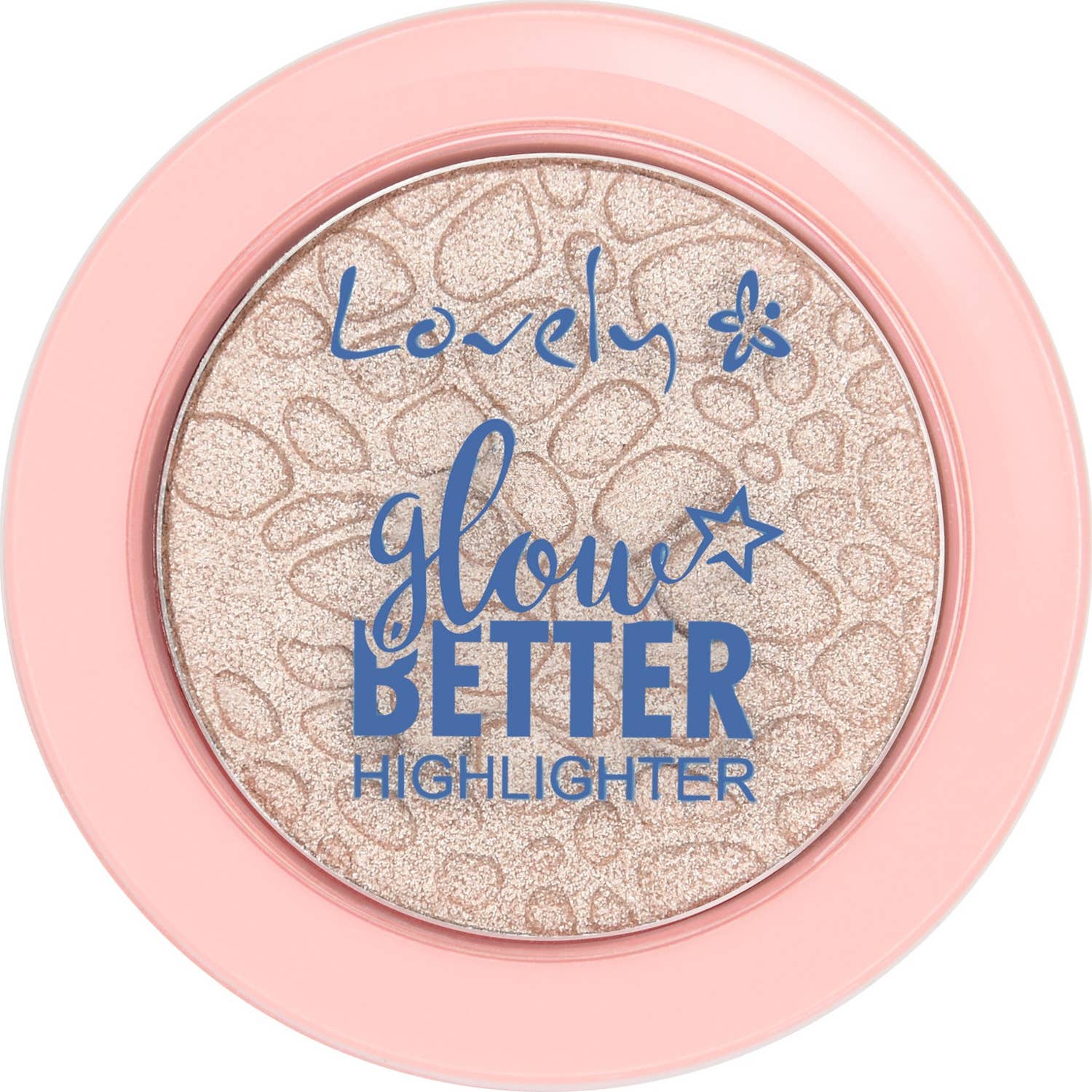 Lovely Iluminador En Polvo Glow Better Highlighter 1 Unidad