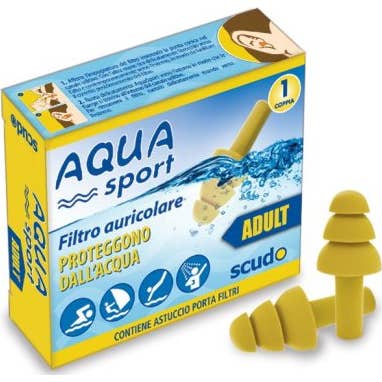 Pasquali Scudo Aqua Sport Tapones Oídos 1 Par