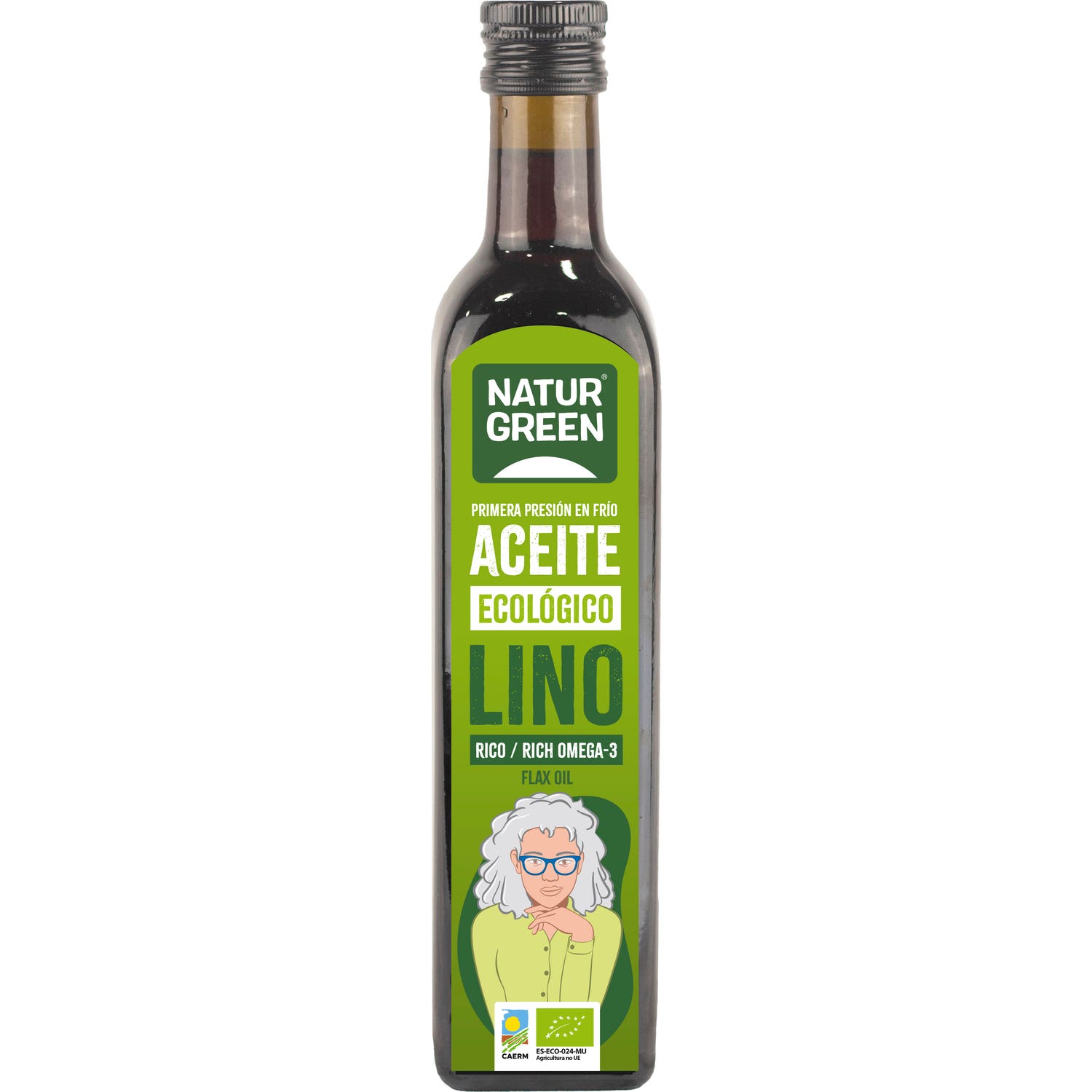 Naturgreen Aceite Ecológico De Lino 500 Ml