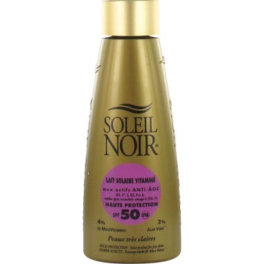 Soleil Noir Leche Solar Vitaminada SPF50 150 ml