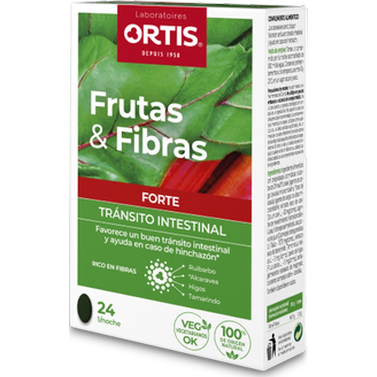 Ortis Frutas&Fibras Forte 24comp