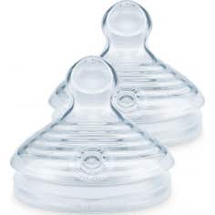 Nuk Tetina Nature Sense 6-18 S Silicona 2 Uds