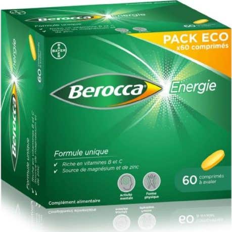 Berocca Energie Complément Alimentaire 60Comp