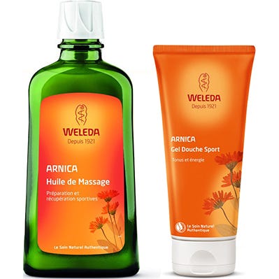 Weleda Pack Árnica Aceite de Masaje 200ml + Gel de Ducha 200ml