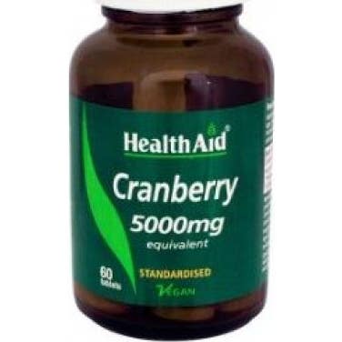 HealthAid Arandano Rojo 60comp