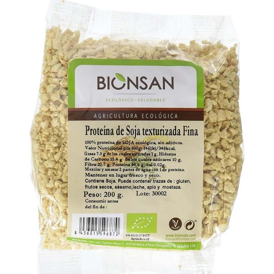 Bionsan Proteina de Soja Texturizada Fina 200g