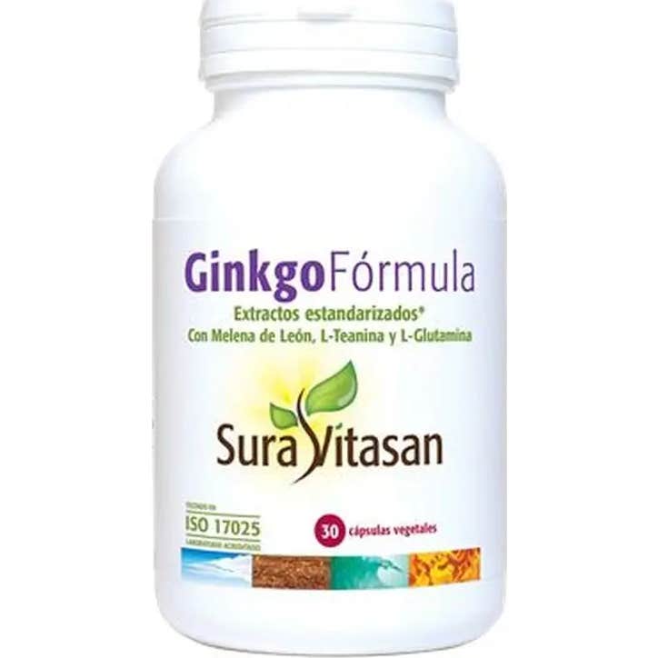 Sura Vitasan Ginkgo Fórmula 30 Caps