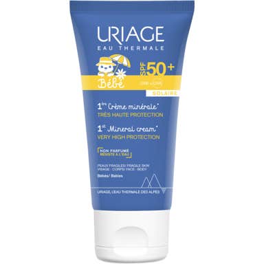 Uriage Bebé 1era crema mineral SPF50+ 50ml