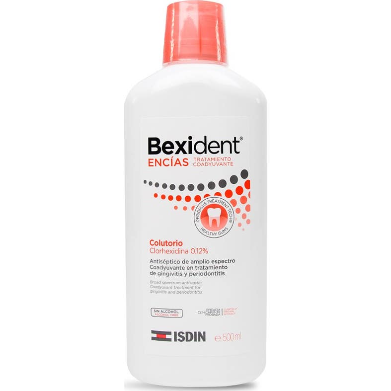 ISDIN Bexident Encías Colutorio con Clorhexidina 0,12% 500ml