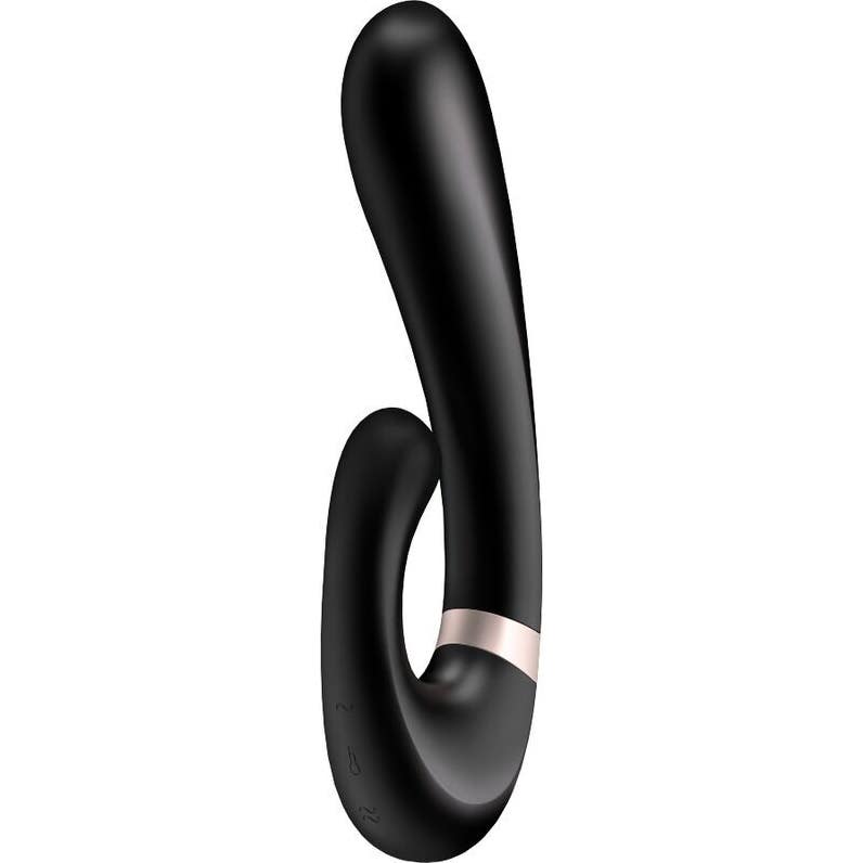 Satisfyer Heat Wave Vibrador Negro Negro con App 1ud