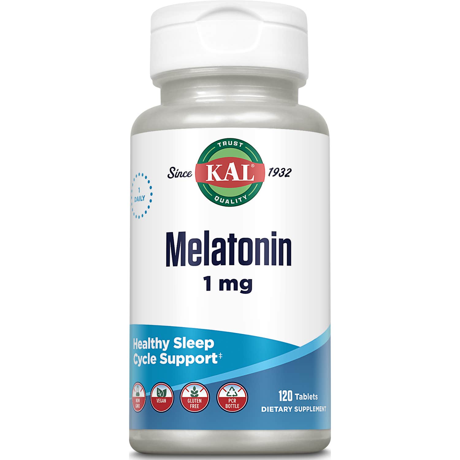 Kal Melatonina 1mg 120caps