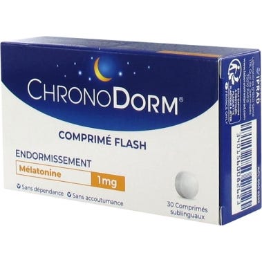 Chronodorm Melatonina Flash 1mg 30Tabletas