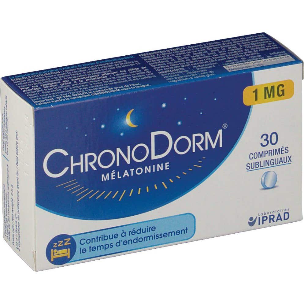 Chronodorm Melatonina Flash 1mg 30Tabletas