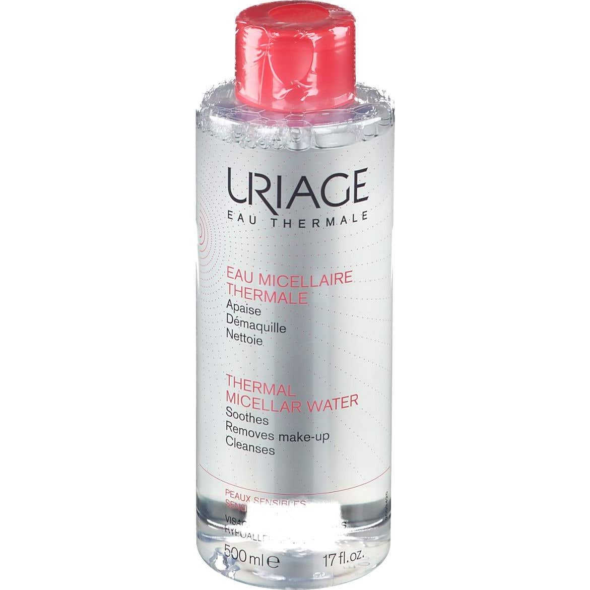 Uriage Agua Micelar Termal pieles con rojeces 500ml