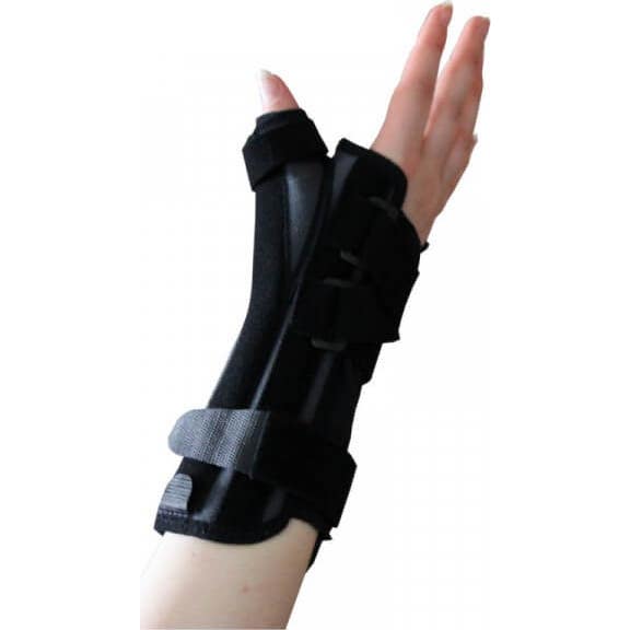 Thuasne Manurhizo Muñequera Pulgar Derecha Negro Talla 0 1 ud