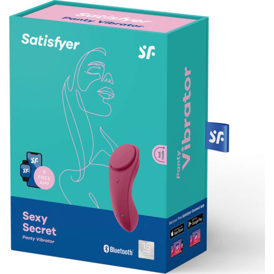 Satisfyer Sexy Secret Estimulador Morado Bluetooth 1ud