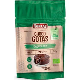 Torras Gotas Chocolate 70% Cacao Doypack 200g