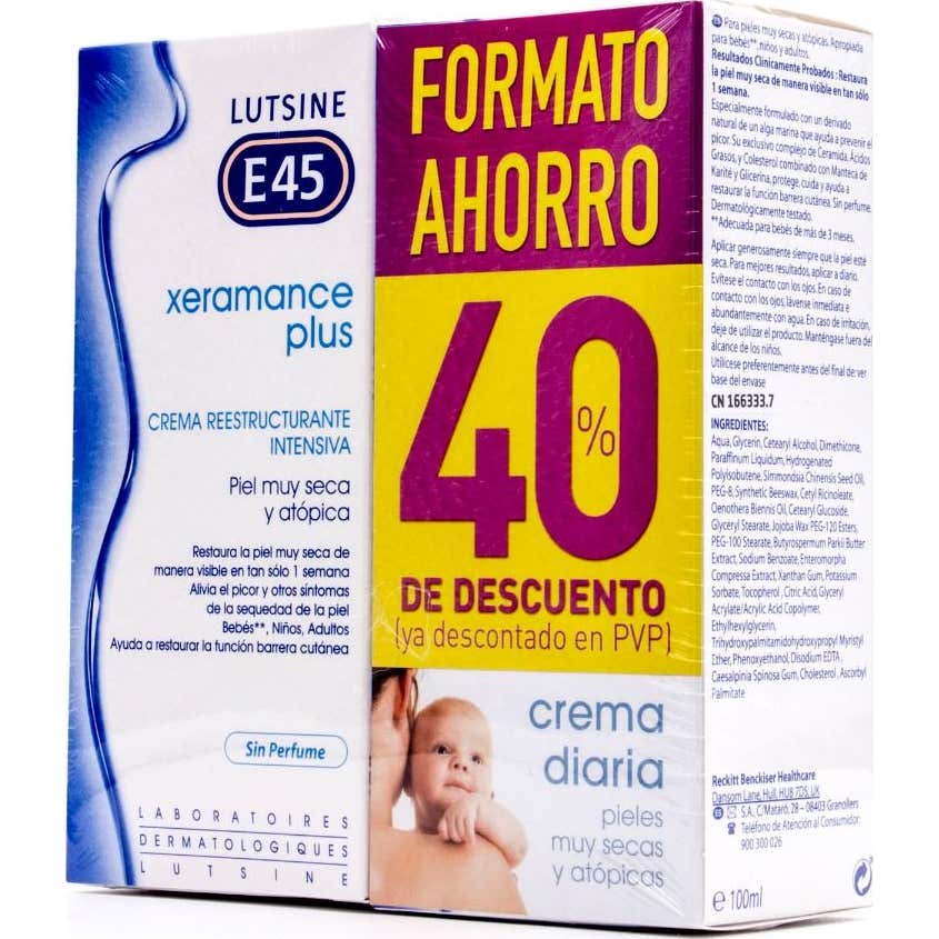 Lutsine Xeramance emulsión reestructurante 2X100ml