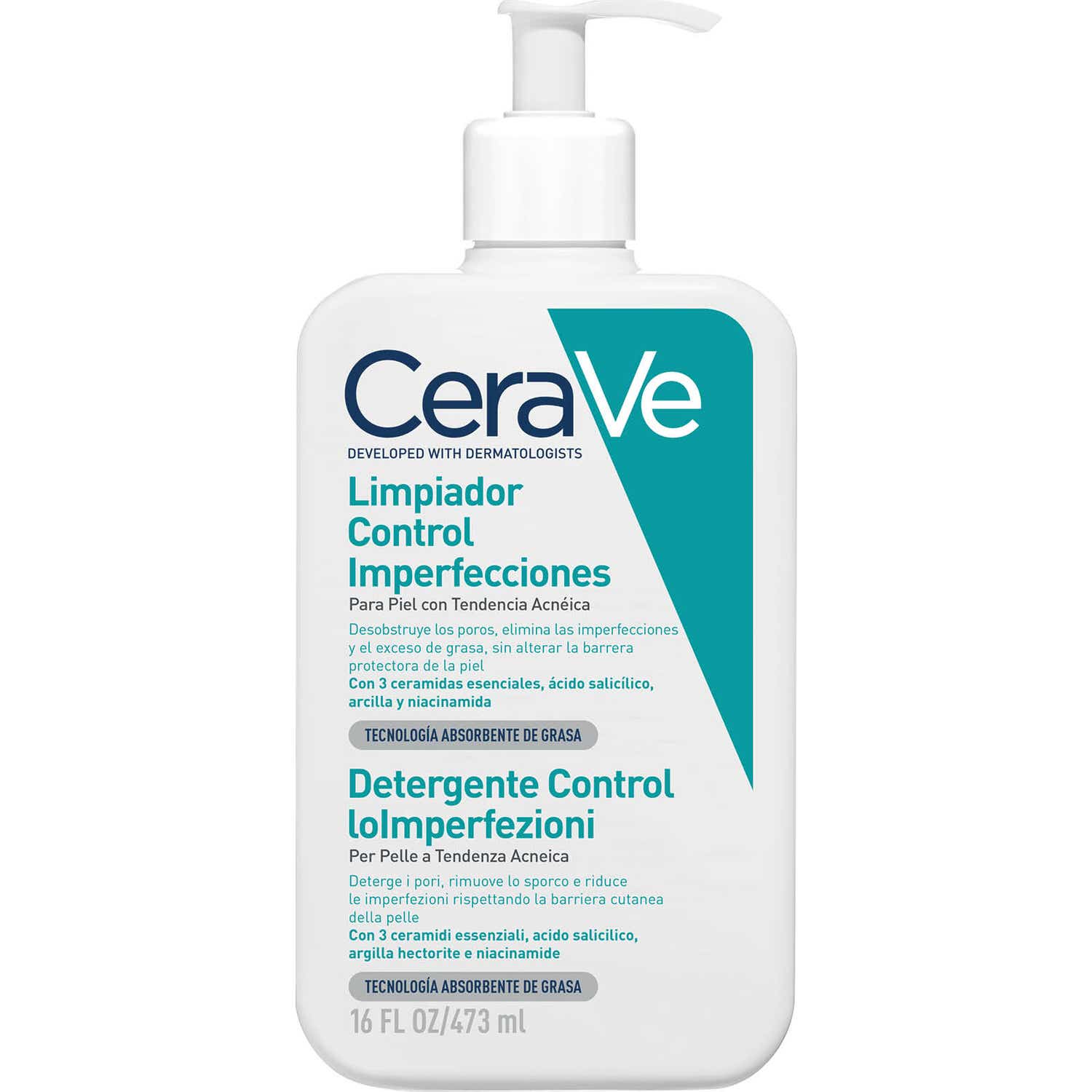 CeraVe Limpiador Control Imperfecciones 473ml