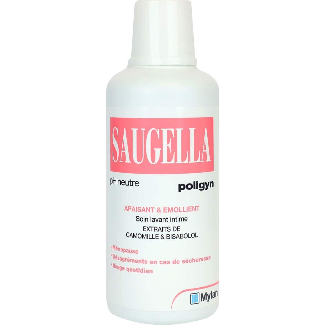 Limpiador suave Saugella Poligyn 500 Ml