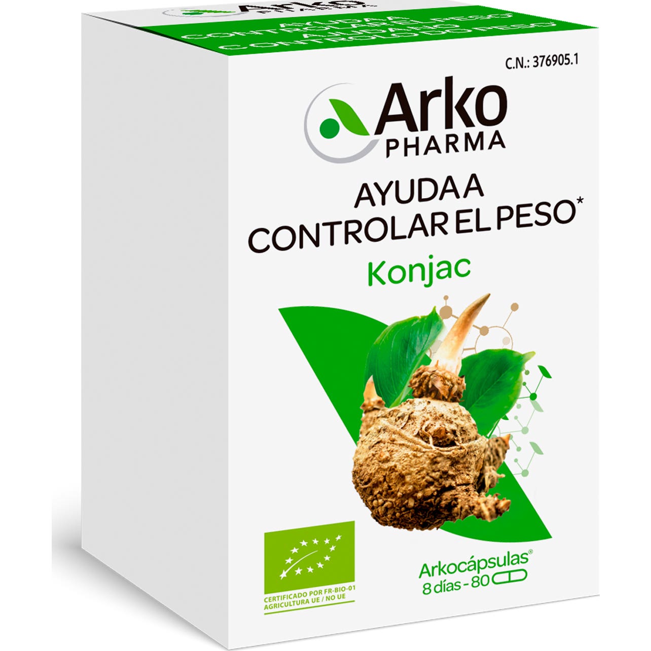 Arkopharma Arkocápsulas Konjac BIO 80caps