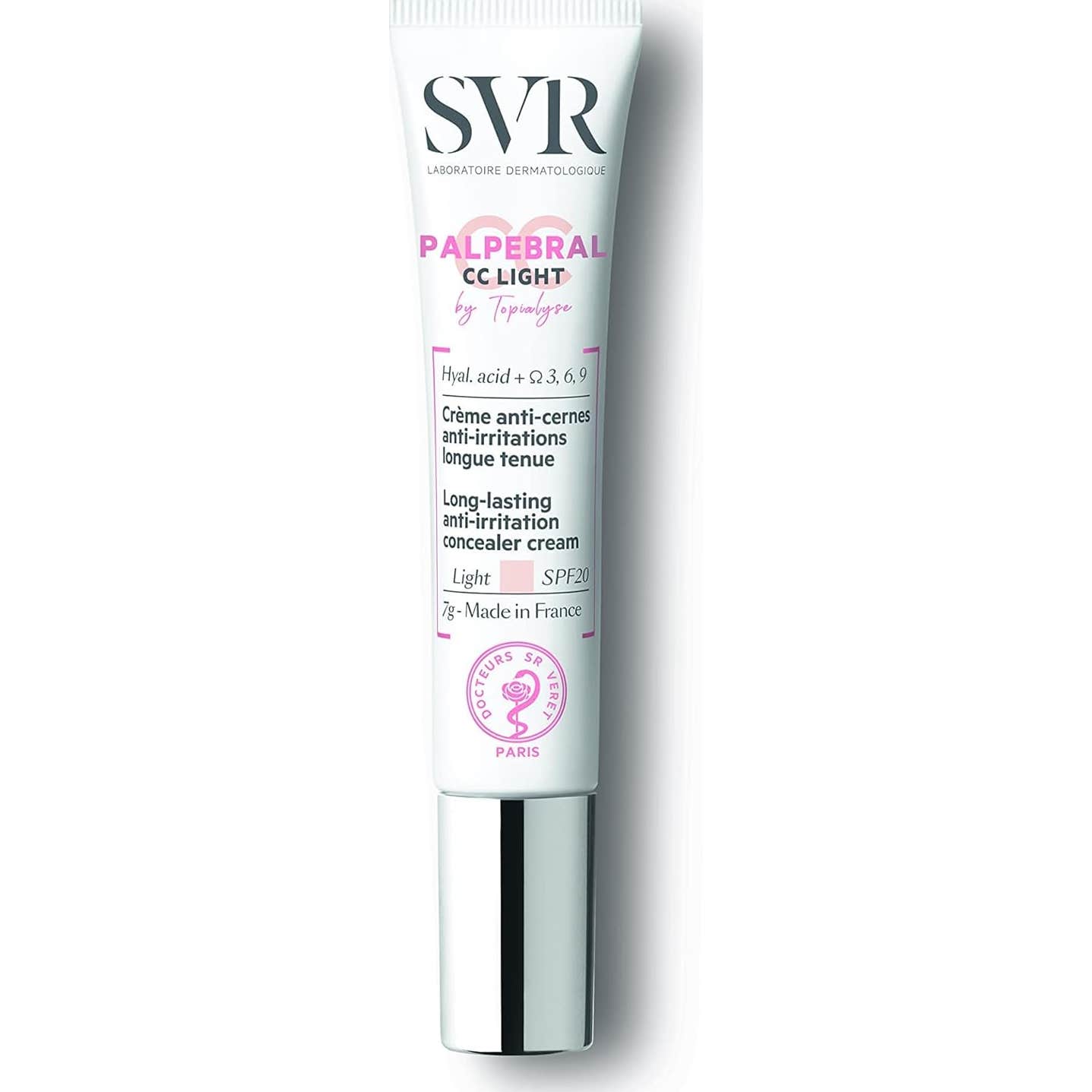 SVR Palpebral by Topialyse CC Corrector Anti-irritaciones Contorno de Ojos Light 7 g
