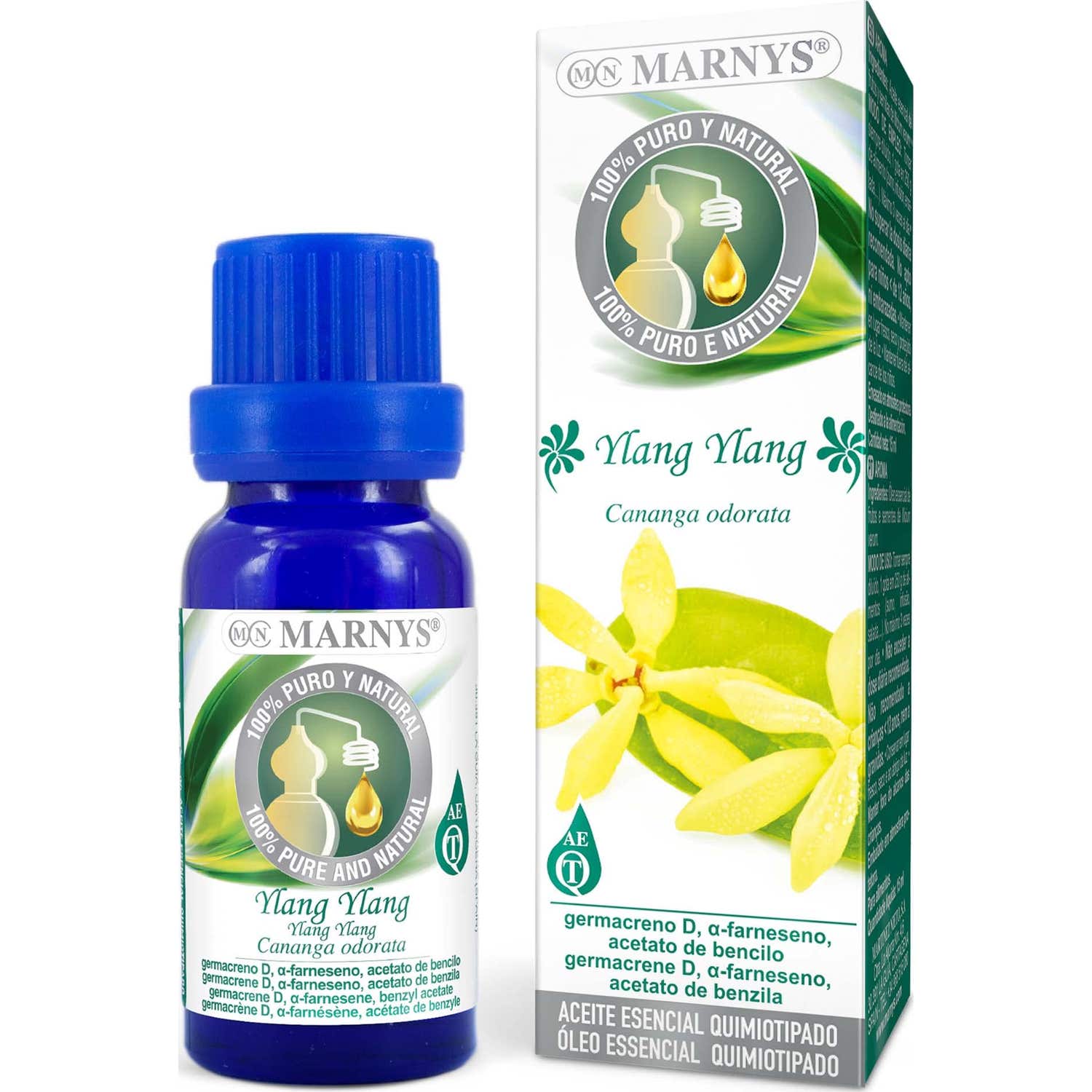 Marnys Aceite Esencial de Ylang Ylang 15ml