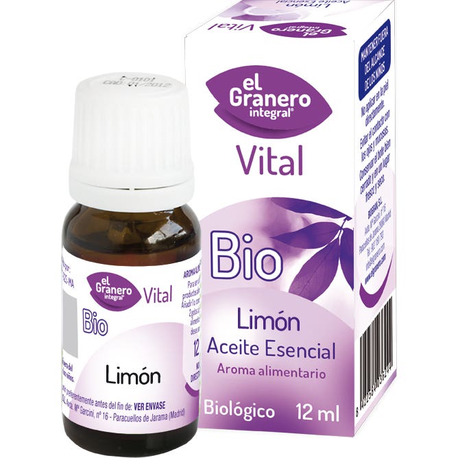 Granero Alimentacion Aceite Esencial Limon Bio 12 ml