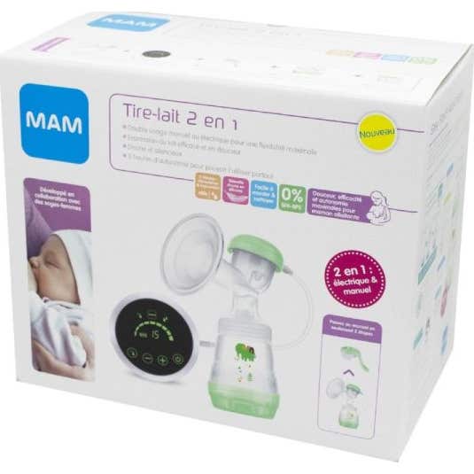 Mam Tire-lait 2 en 1électrique et manuel