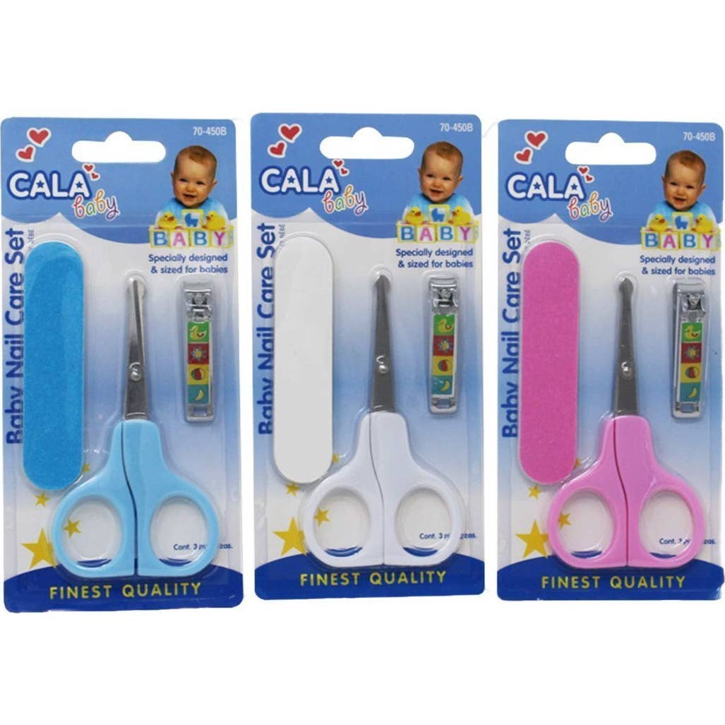 Cala Accesorios Baby Nail Care Set (Assorted Colors)