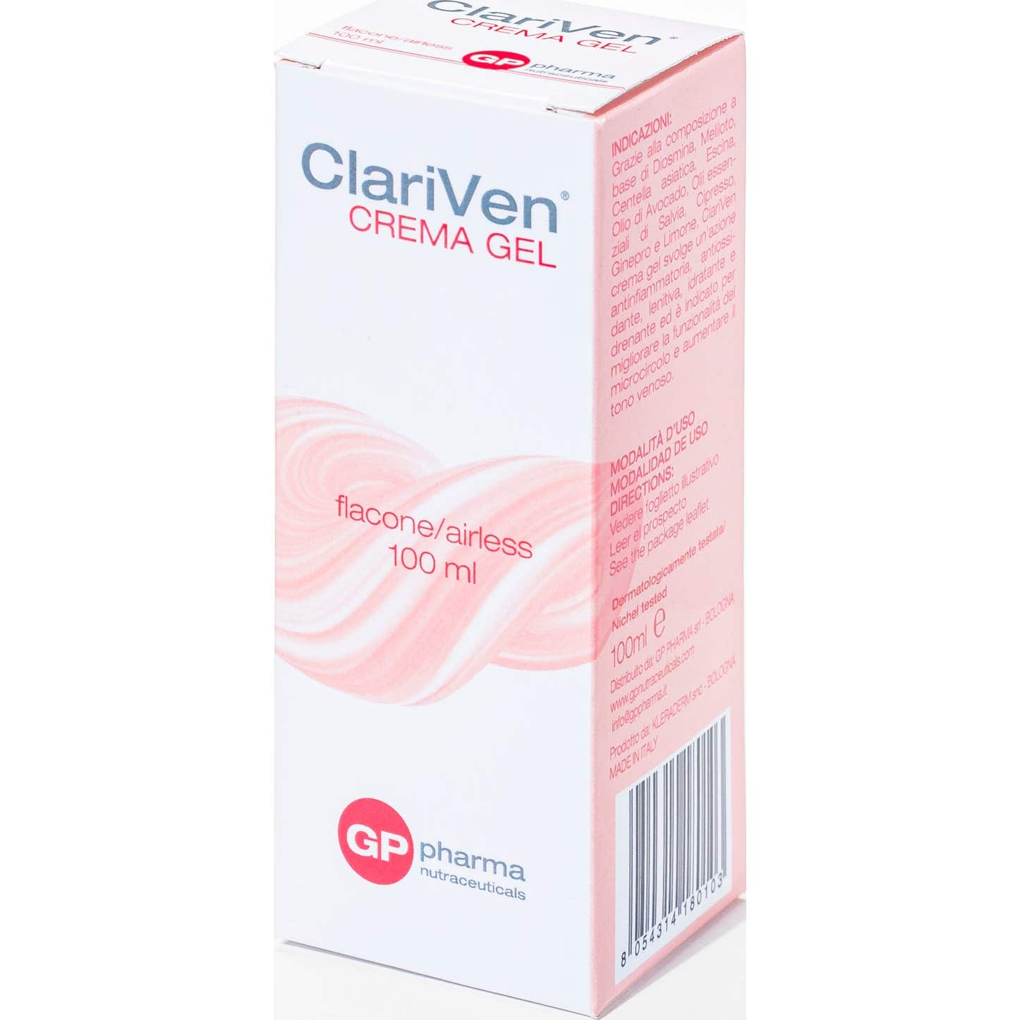 GP Pharma Nutraceuticals Clariven Crema Gel 100ml