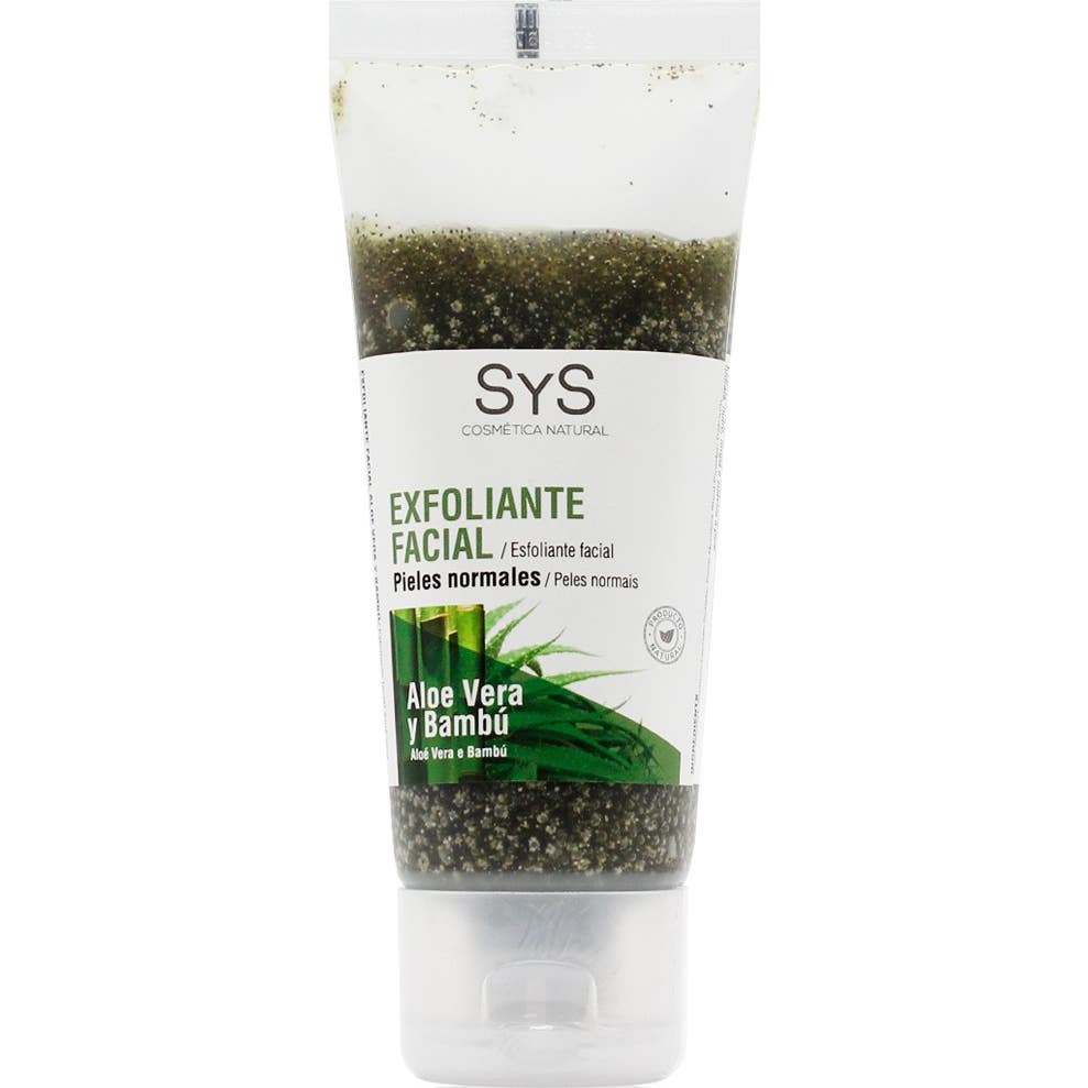 SyS Exfoliante Facial Aloe Vera y Bambú 100ml