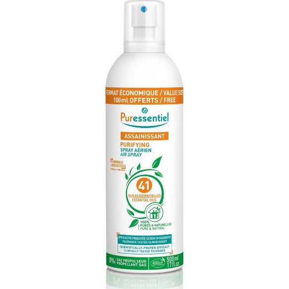 Puressentiel Spray Aéreo Purificante con 41 Aceites Esenciales 500ml