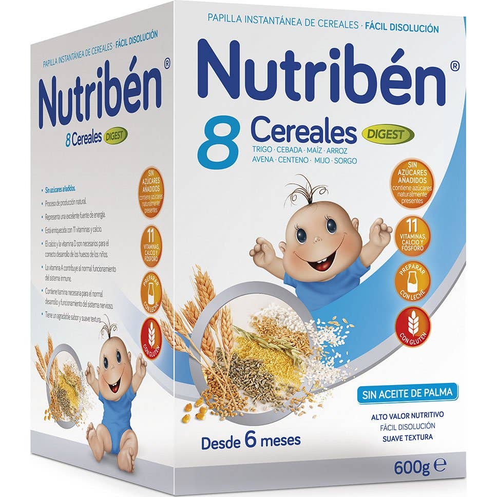 Nutribén® 8 cereales efecto bífidus 600 g
