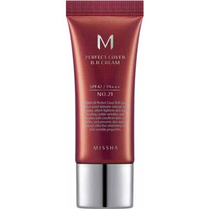 Missha Perfect Cover BB Cream Spf42 Nro 21 Light Beige 20ml