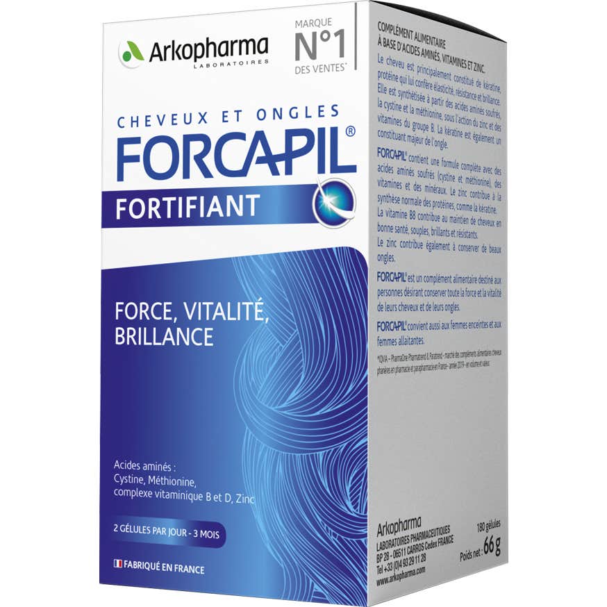 Arkopharma Forcapil Fortifiant Cabello y Uñas 180caps