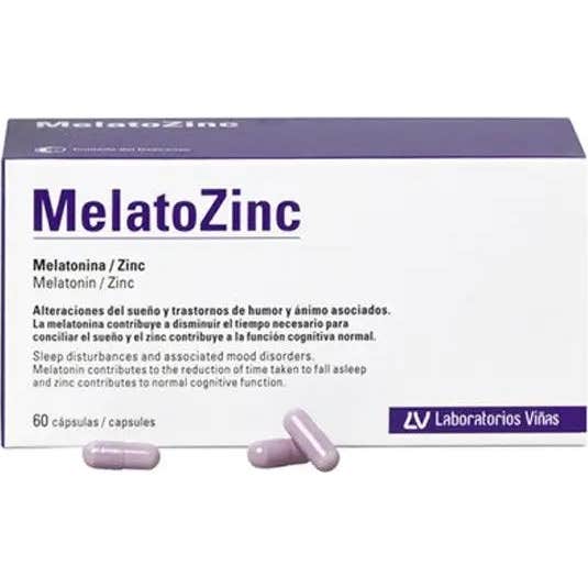 Viñas Melatozinc 60Cáps