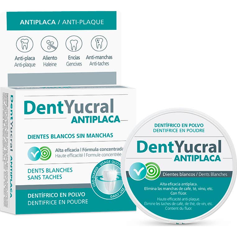 Dentyucral Antiplaca Polvo Dental 50g