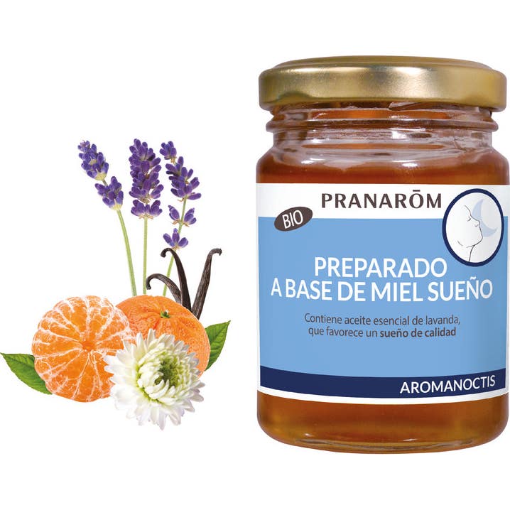 Pranarôm Aromanoctis Preparado a Base de Miel Sueño BIO 100 ml