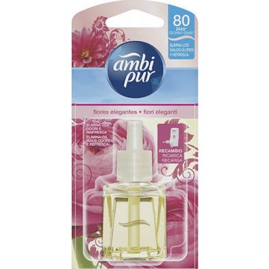 Ambi Pur Electrico Ambientador Recambio Elegante 215ml